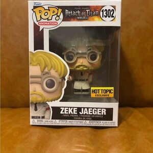 Funko Pop! Vinyl: Attack on Titan - Zeke Jaeger - Hot Topic Funimation...